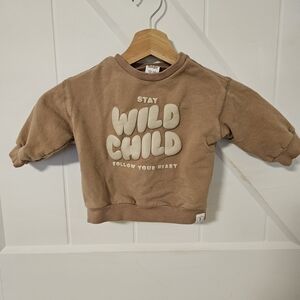 Cotton On Brown Kids Sweatshirt - Follow Your Heart